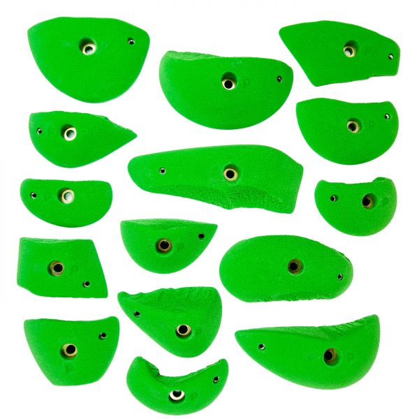 Chwyty wspinaczkowe Granite Classic Small, 15 szt. w zestawie, ,