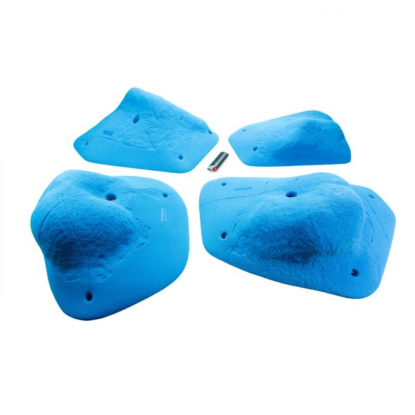 Chwyty wspinaczkowe Granite XL Chicken Heads, 4 szt. w zestawie, ,