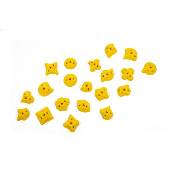 Chwyty wspinaczkowe Footholds PU 06, 20 szt. w zestawie, ,