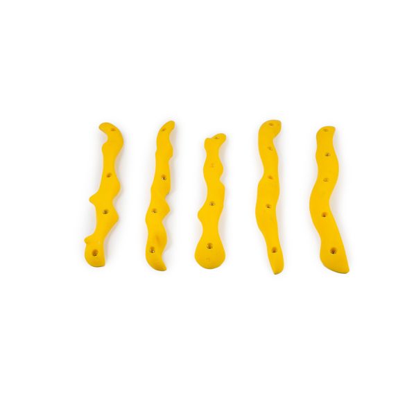 Chwyty wspinaczkowe Flat Pinches PU 04, 5 szt. w zestawie, ,