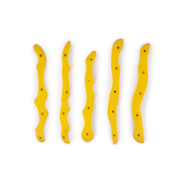 Chwyty wspinaczkowe Flat Pinches PU 04, 5 szt. w zestawie, ,