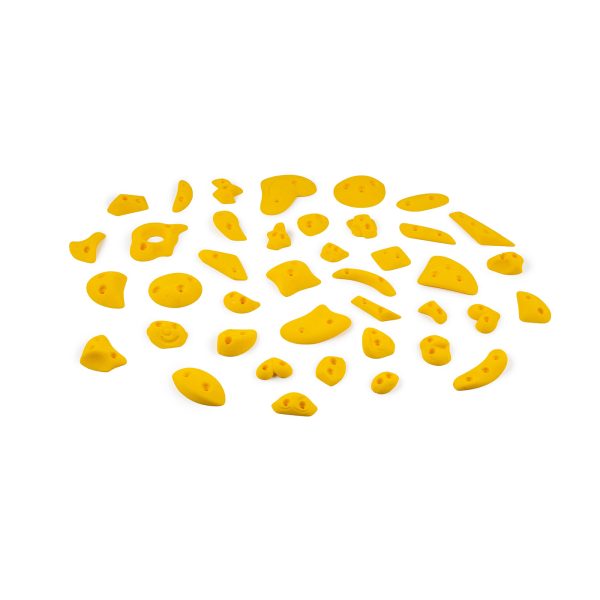 Chwyty wspinaczkowe Screw-ons PU 04, 40 szt. w zestawie, ,