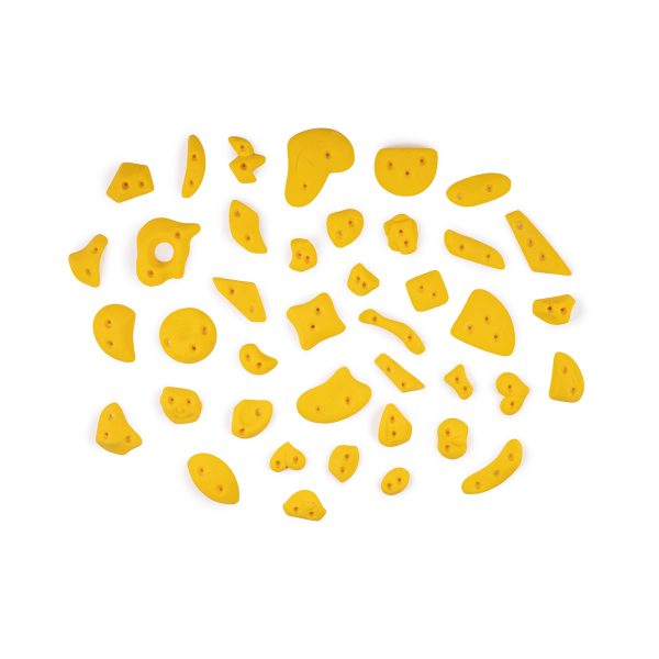 Chwyty wspinaczkowe Screw-ons PU 04, 40 szt. w zestawie, ,