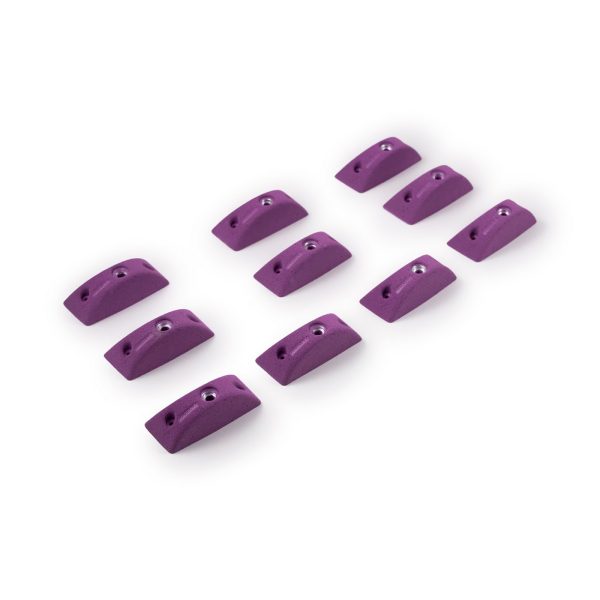 Chwyty wspinaczkowe Inclusive Comfort Step S, 10 szt. w zestawie, ,