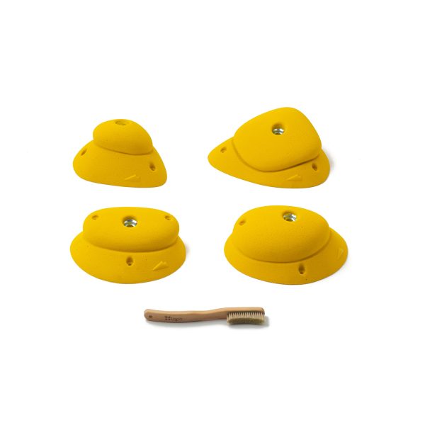 Chwyty wspinaczkowe Bulb 02, 4 szt. w zestawie, ,