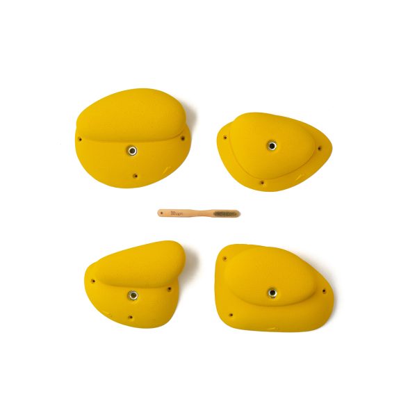 Chwyty wspinaczkowe Bulb 03, 4 szt. w zestawie, ,