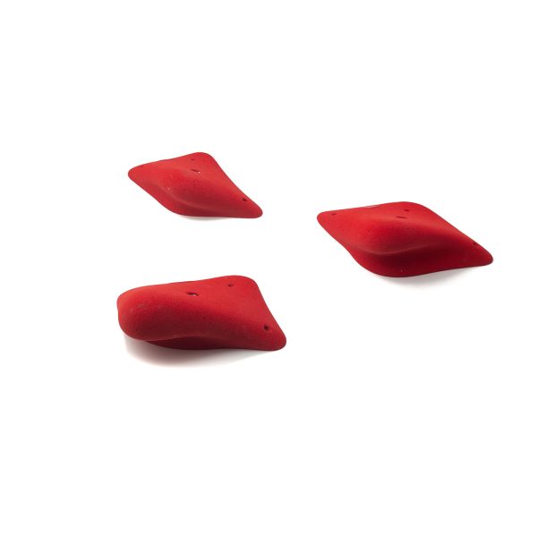 Chwyty wspinaczkowe Manta 06, 3 szt. w zestawie, ,