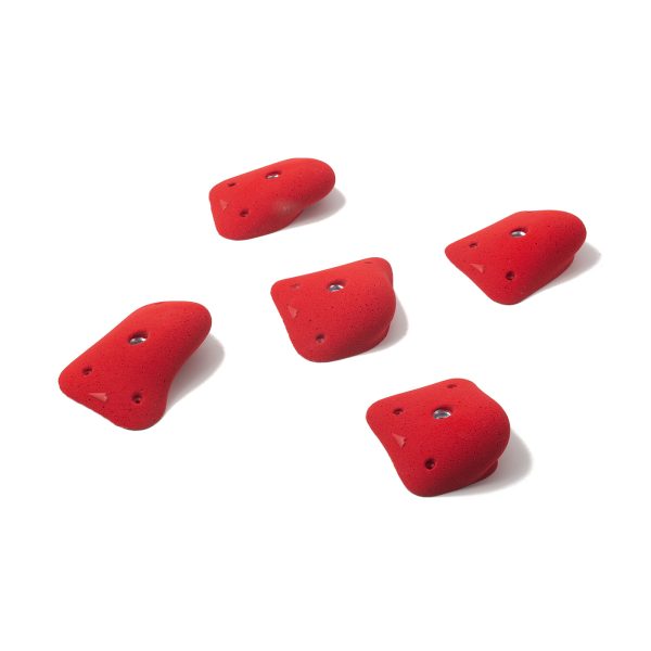 Chwyty wspinaczkowe Manta 09, 5 szt. w zestawie, ,