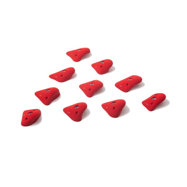 Chwyty wspinaczkowe Manta 10, 10 szt. w zestawie, ,