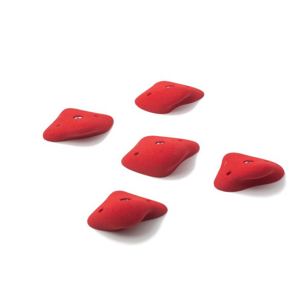 Chwyty wspinaczkowe Manta 11, 5 szt. w zestawie, ,