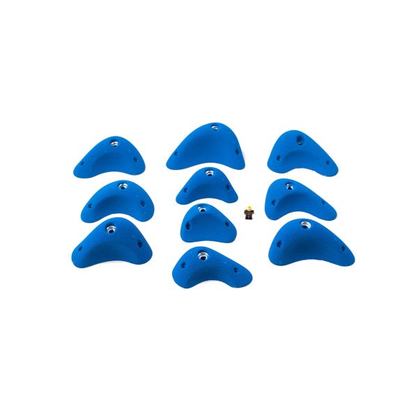 Chwyty wspinaczkowe Punch 02, 10 szt. w zestawie, ,