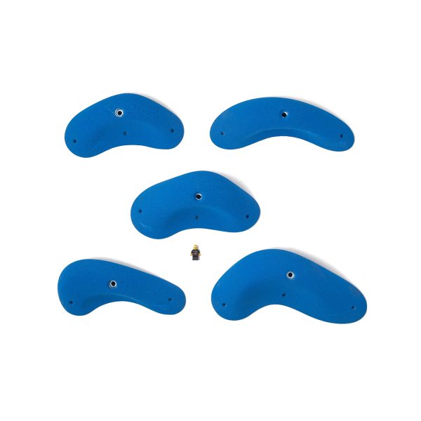 Chwyty wspinaczkowe Punch 04, 5 szt. w zestawie, ,