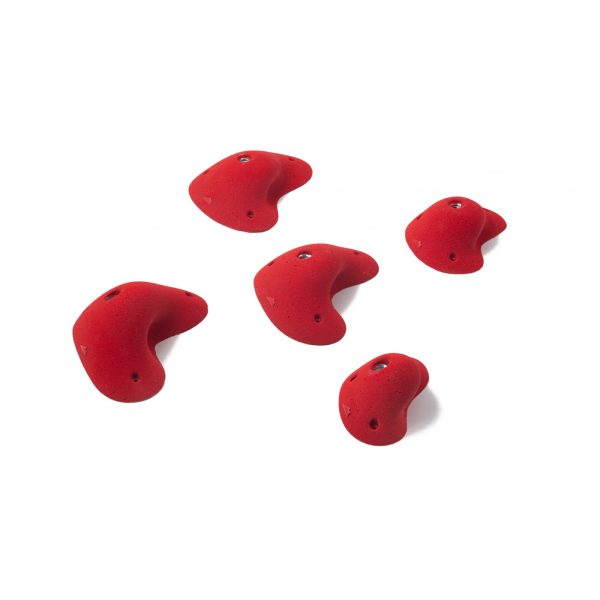 Chwyty wspinaczkowe Pure Rounded 09, 5 szt. w zestawie, ,