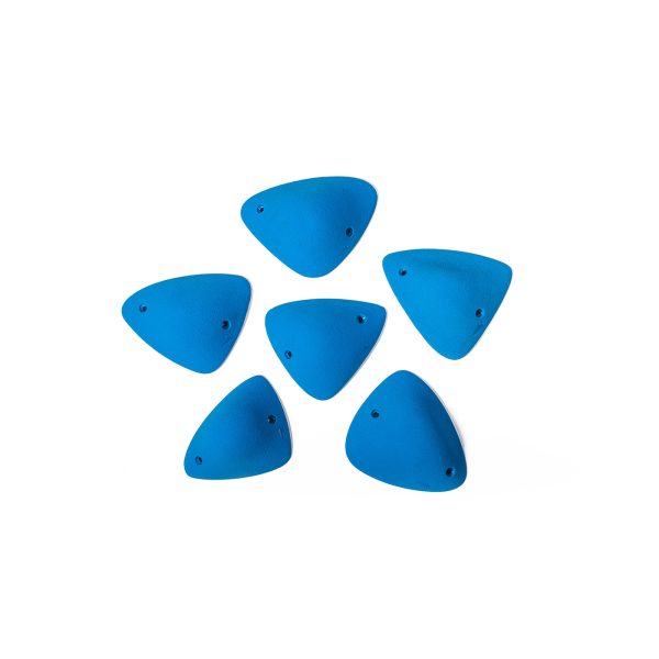 Chwyty wspinaczkowe Pure Triangular 06, 6 szt. w zestawie, ,