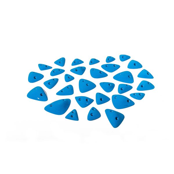 Chwyty wspinaczkowe Pure Triangular 10, 30 szt. w zestawie, ,