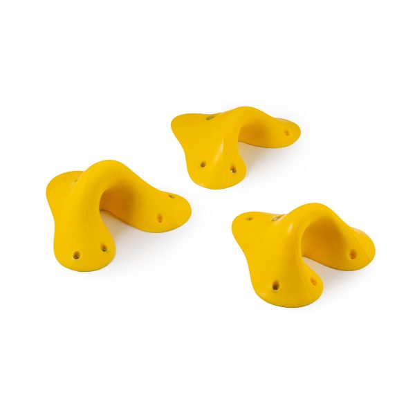 Chwyty wspinaczkowe Sick Slopers 10, 3 szt. w zestawie, , podwójna strefa