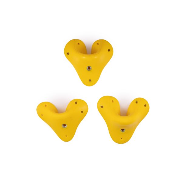 Chwyty wspinaczkowe Sick Slopers 10, 3 szt. w zestawie, , podwójna strefa