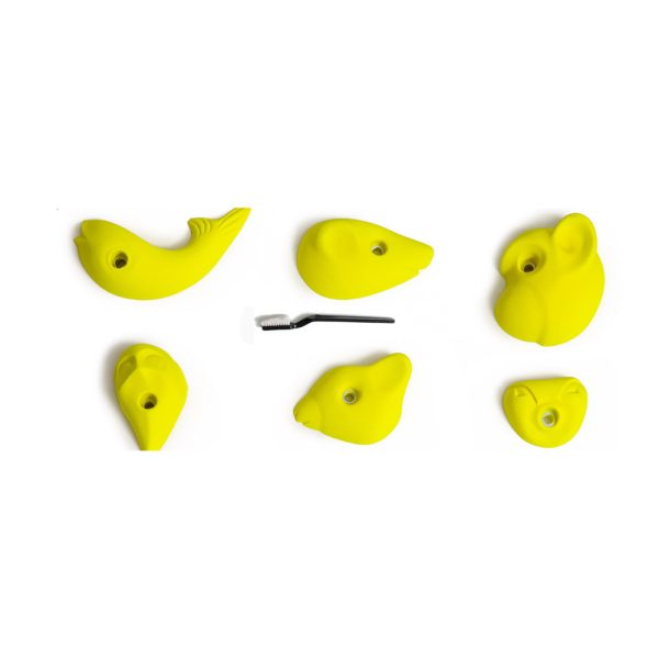 Chwyty wspinaczkowe Kids Kid 3, 6 szt. w zestawie, , dla dzieci