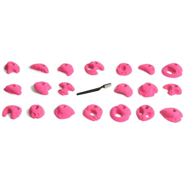 Chwyty wspinaczkowe Limestone Jibs, 20 szt. w zestawie, ,