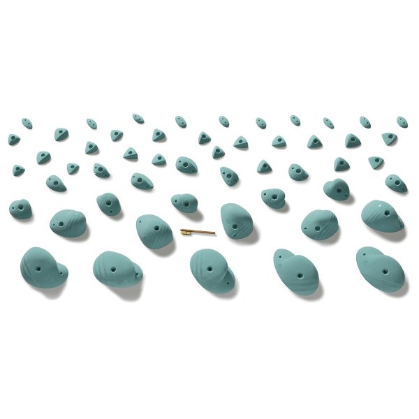 Chwyty wspinaczkowe Pack Sarkapack, 50 szt. w zestawie, ,