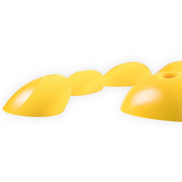 Chwyty wspinaczkowe Organomix Cydonia 3, 5 szt. w zestawie, łatwe, podwójna strefa