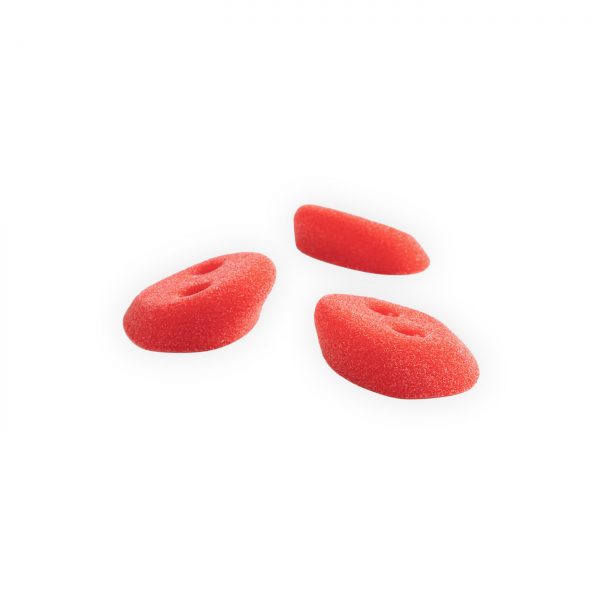 Chwyty wspinaczkowe Training Dojo Foot 2, 10 szt. w zestawie, trudne, podwójna strefa