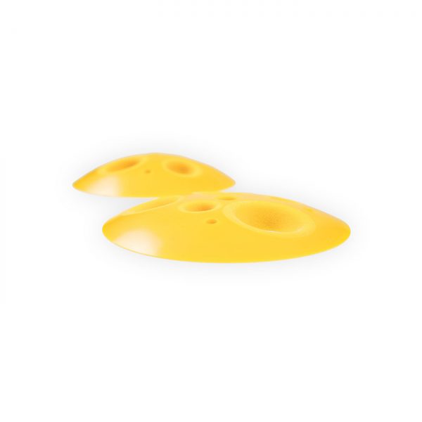 Chwyty wspinaczkowe Ästhetic Jarah 2, 4 szt. w zestawie, średnie, podwójna strefa