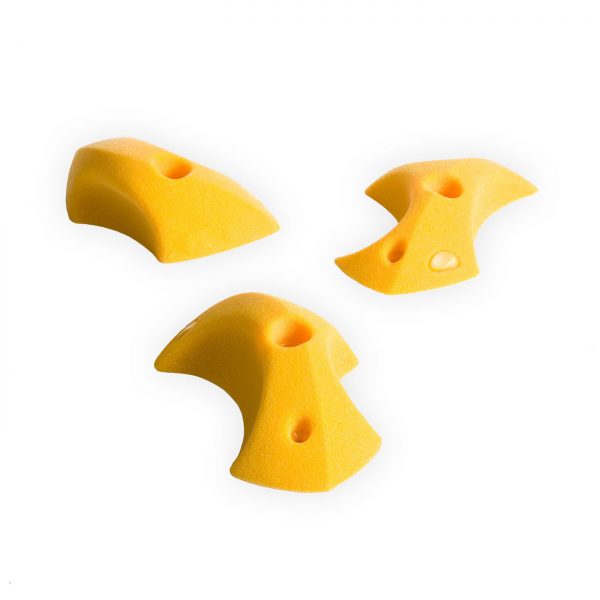 Chwyty wspinaczkowe Ästhetic Joy, 5 szt. w zestawie, średnie, podwójna strefa