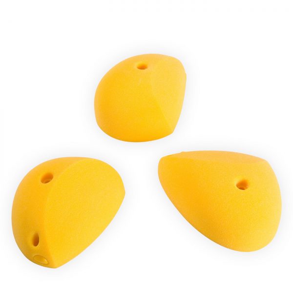 Chwyty wspinaczkowe Ästhetic Laetitia, 3 szt. w zestawie, średnie,