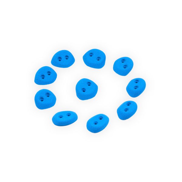 Chwyty wspinaczkowe Dojo Foot 2 - PE, 10 szt. w zestawie, ,