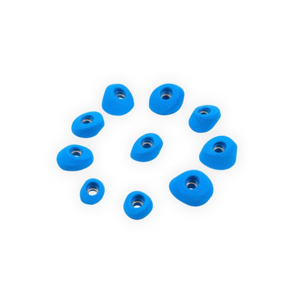 Chwyty wspinaczkowe Foot 2 (Inguna) - PE, 10 szt. w zestawie, ,