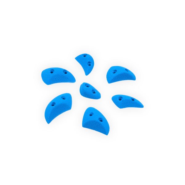 Chwyty wspinaczkowe Foot Spax 1 (Fabiana) - PE, 7 szt. w zestawie, ,