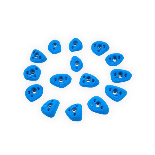 Chwyty wspinaczkowe Heidi 1 - PE, 15 szt. w zestawie, ,