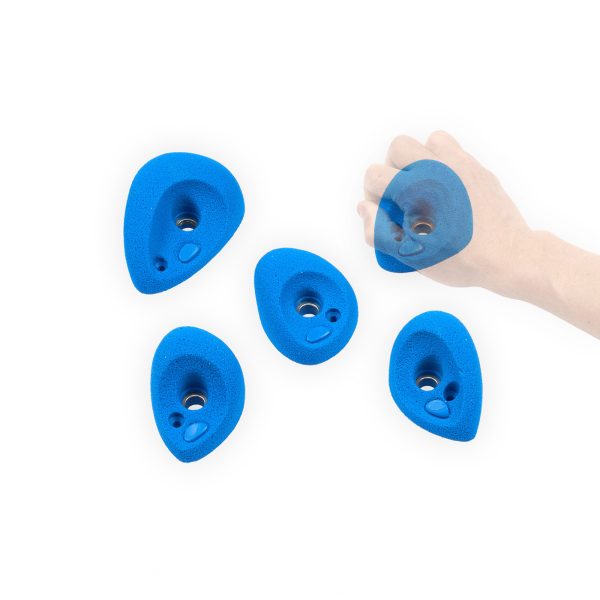 Chwyty wspinaczkowe Heidi 3 - PE, 5 szt. w zestawie, ,