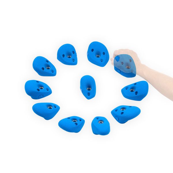 Chwyty wspinaczkowe Heidi 5 - PE, 11 szt. w zestawie, ,