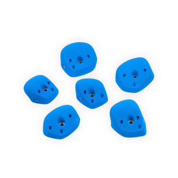 Chwyty wspinaczkowe Heidi XL - PE, 6 szt. w zestawie, ,