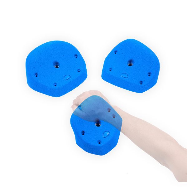 Chwyty wspinaczkowe Heidi XL 2 - PE, 3 szt. w zestawie, ,