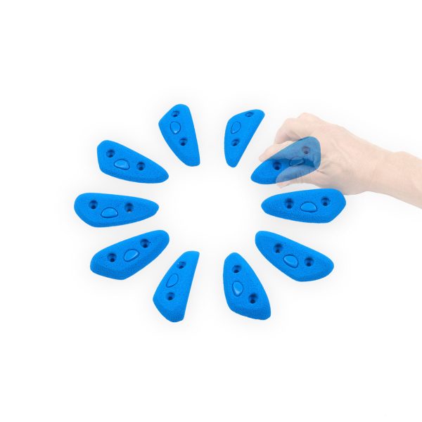 Chwyty wspinaczkowe Karlie 1 - PE, 10 szt. w zestawie, ,