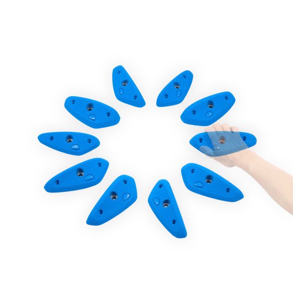 Chwyty wspinaczkowe Karlie 3 - PE, 10 szt. w zestawie, ,