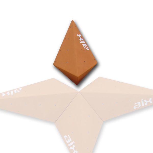 Struktury wspinaczkowe (drewniane), paczki, model Wooden STR 12M