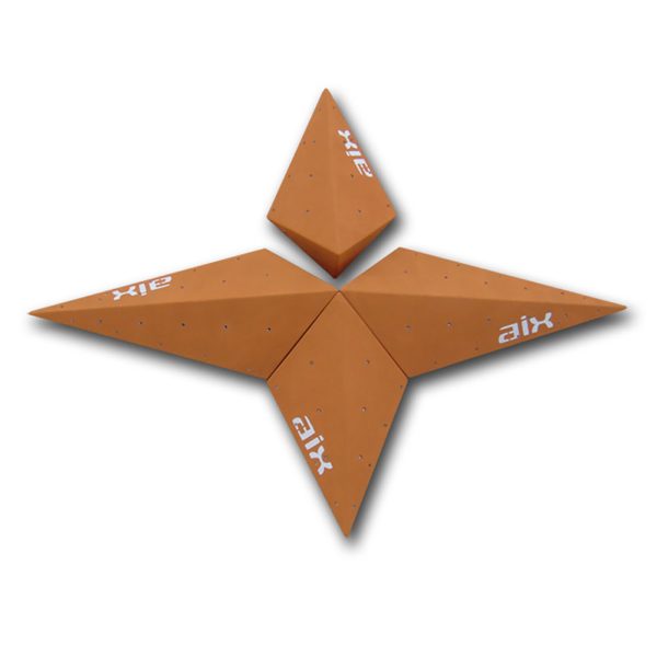 Struktury wspinaczkowe (drewniane), paczki, model Wooden Orion (2xSTR 12M+2xSTR 12L)