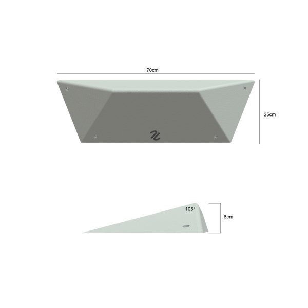 Struktury wspinaczkowe (drewniane), paczki, model Wood Ramps M4 - 105°