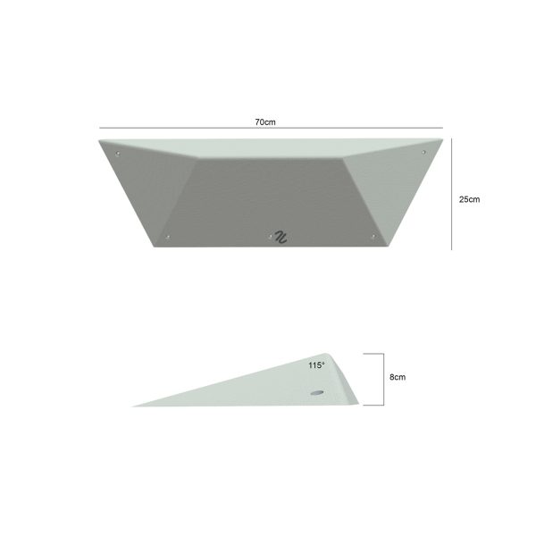 Struktury wspinaczkowe (drewniane), paczki, model Wood Ramps M5 - 115°