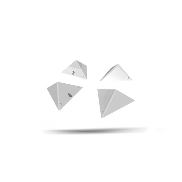 Struktury wspinaczkowe (drewniane), paczki, model Wood Triamid Pack M1 DT