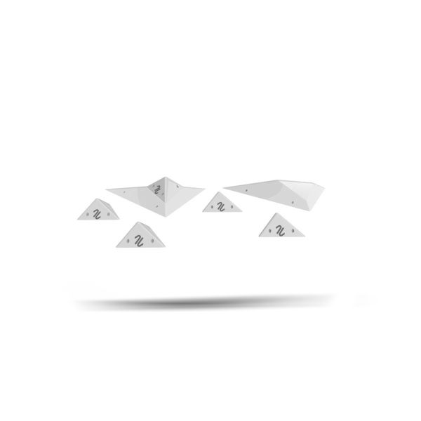 Struktury wspinaczkowe (drewniane), paczki, model Wood Triamid Pack XS1 DT + Adjuster XS1 & XS2 DT