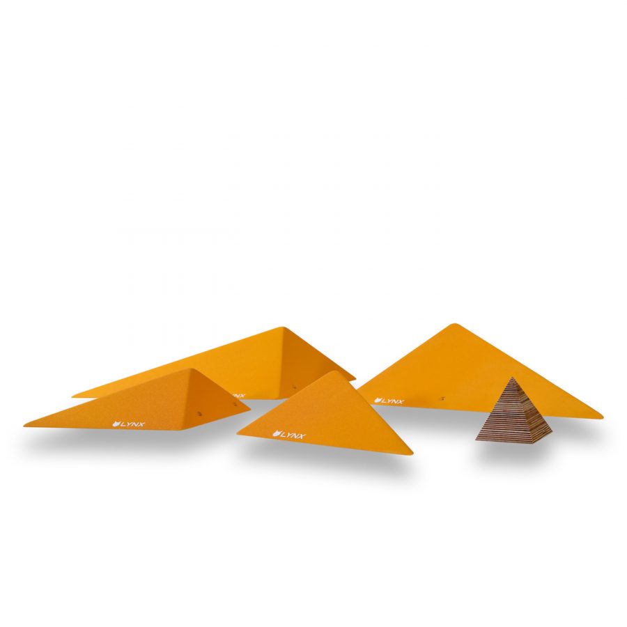 Struktury wspinaczkowe (drewniane), paczki, model Kites L14