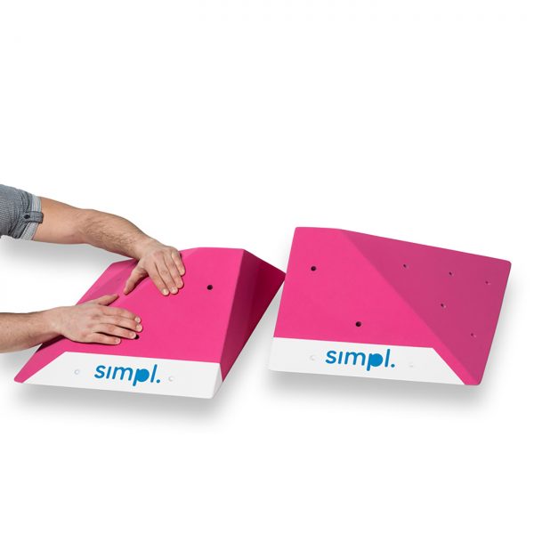 Struktury wspinaczkowe (drewniane), paczki, model Prisms 4C