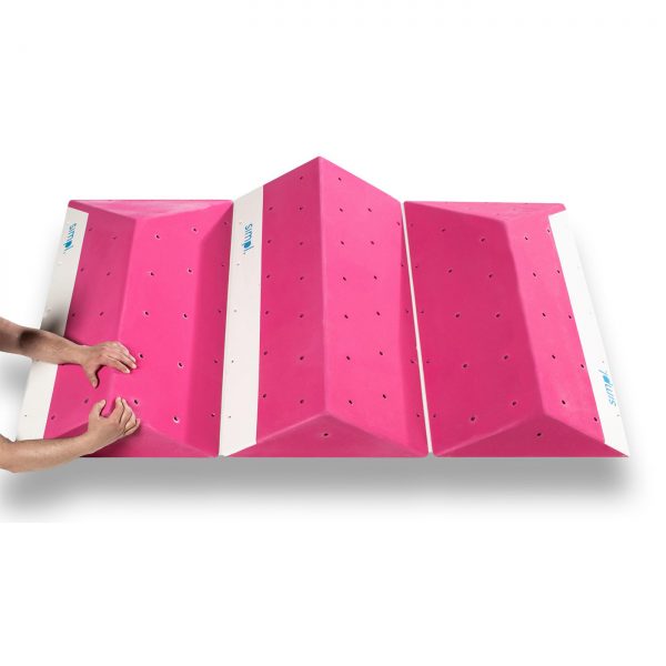 Struktury wspinaczkowe (drewniane), paczki, model Prisms 4E