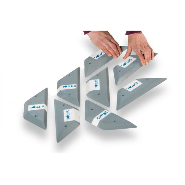 Struktury wspinaczkowe (drewniane), paczki, model Wannabes 6D