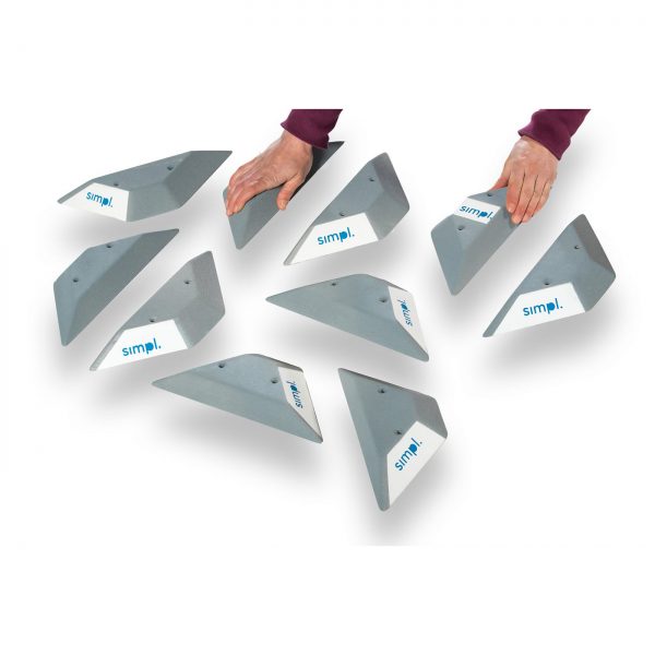 Struktury wspinaczkowe (drewniane), paczki, model Wannabes 6E